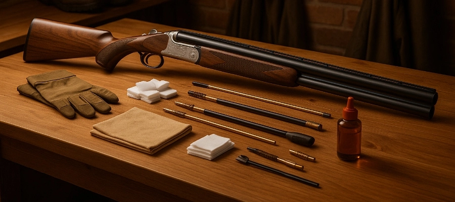 limpieza de armas