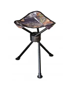 Silla trípode de caza giratoria Camuflaje Benisport