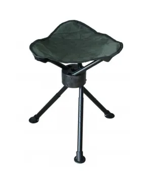 Silla trípode de caza giratoria Verde Benisport