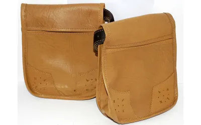 Bolsa para cartuchos de cuero Bolsa para cartuchos de cuero