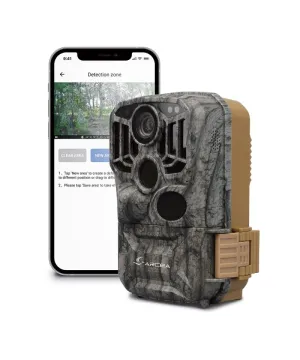 Cámara Fototrampa de camuflaje Arcea Sentinel Pro control móvil Cámara Fototrampa de camuflaje Arcea Sentinel Pro control móvil