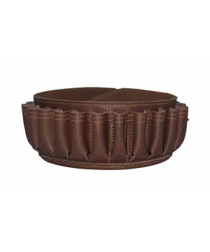 Canana de cartuchos cinturón de piel 