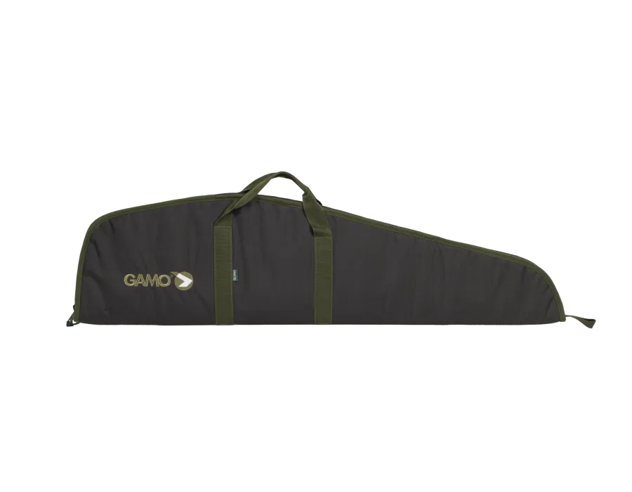 Funda carabina Gamo con visor 100 cm negra y verde