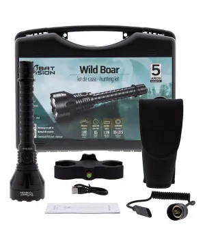 Linterna kit de caza recargable Bat Vision Wild Boar 1118 Lúmenes Linterna kit de caza recargable Bat Vision Wild Boar 1118 Lúmenes