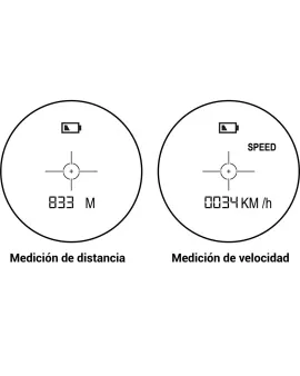 Telémetro Láser- Medidor de distancia de caza Arcea Horizon 1000