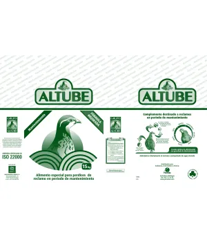 Alimento perdiz reclamo Altube Mantenimiento - 12 kgs