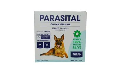 Collar Antiparasitario Parasital Perros Grandes Collar Antiparasitario Parasital Perros Grandes