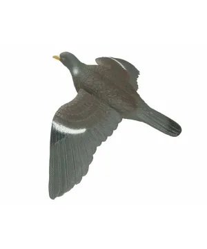 Cimbel paloma torcaz con alas movibles