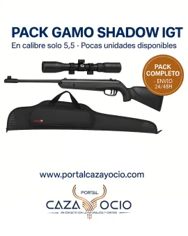 Pack Carabina Gamo Shadow IGT calibre 5.5