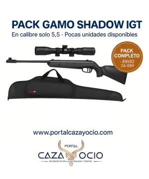 Pack Carabina Gamo Shadow IGT calibre 5.5