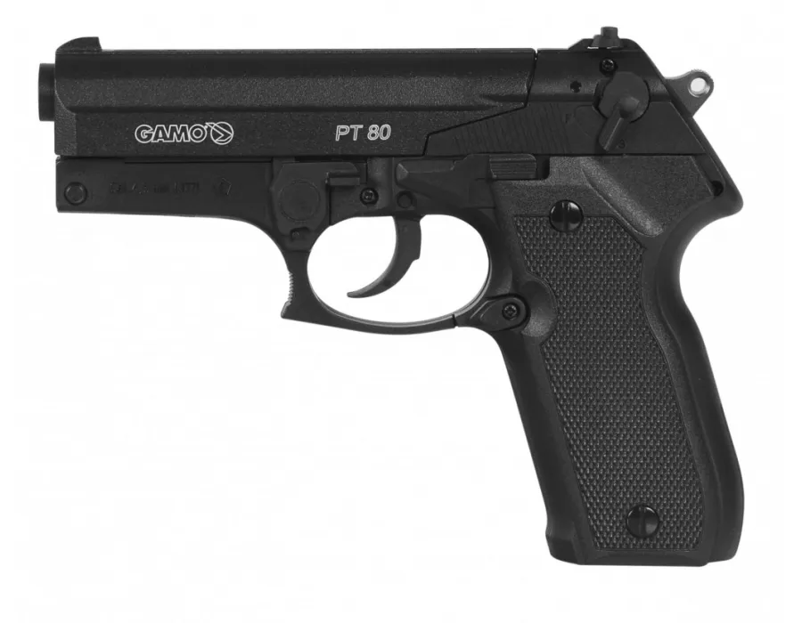 Pistola Gamo aire comprimido PT-80 co2 calibre 4.5 