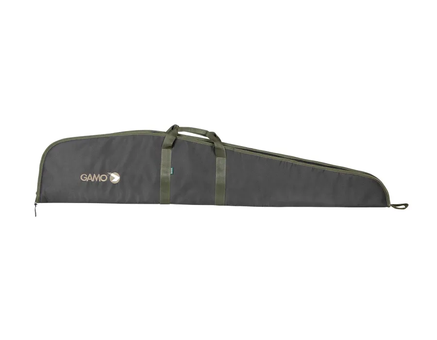 Funda carabina Gamo con visor 130cm negra y verde