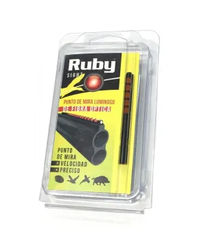 Punto de mira fibra óptica Ruby  Punto de mira fibra óptica Ruby