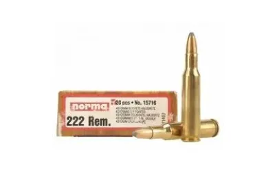 Balas Norma - 222 Rem - 62 grs - SP Balas Norma - 222 Rem - 62 grs - SP