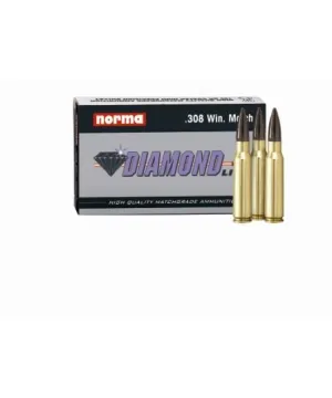 Balas Norma Match Diamond Line - 308 Win Match - 168 grs