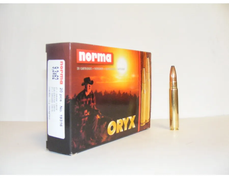 Balas Norma Oryx - 9,3x62 Mauser - 232 grs