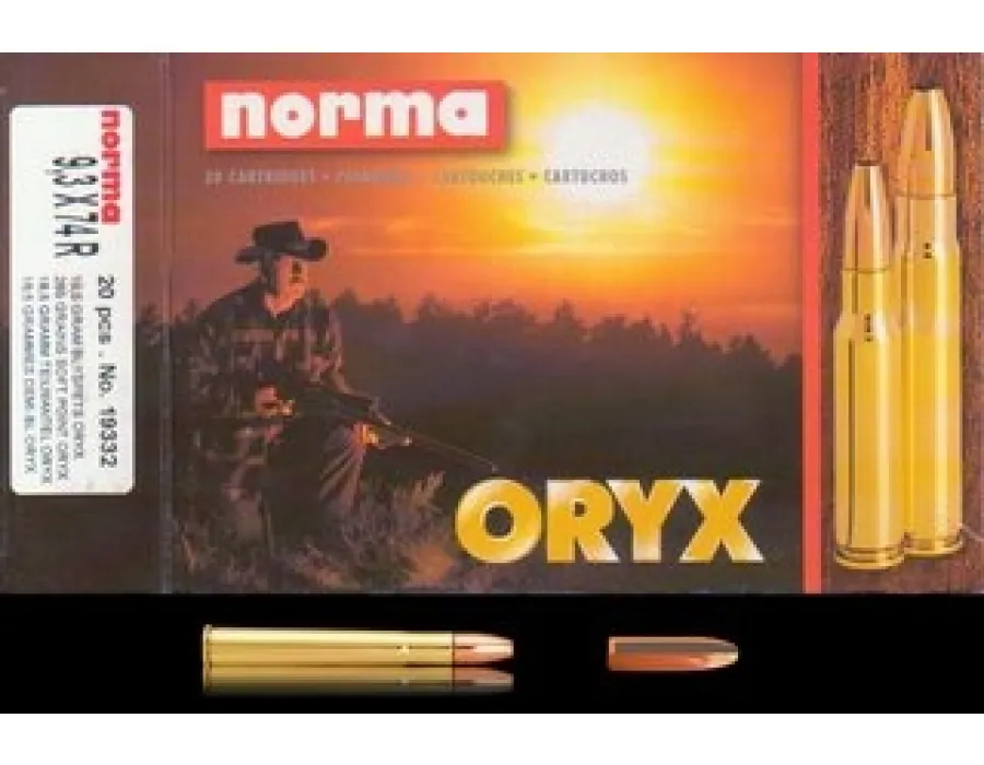 Balas Norma Oryx - 9.3x74r - 285 grs