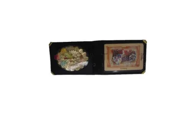 Cartera porta placa doble