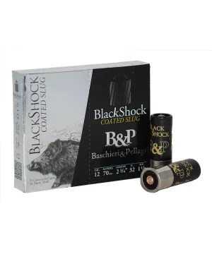 Cartucho bala Baschieri & Pellagri Black Shock calibre 12 - 32 gramos Cartucho bala Baschieri & Pellagri Black Shock calibre 12 - 32 gramos