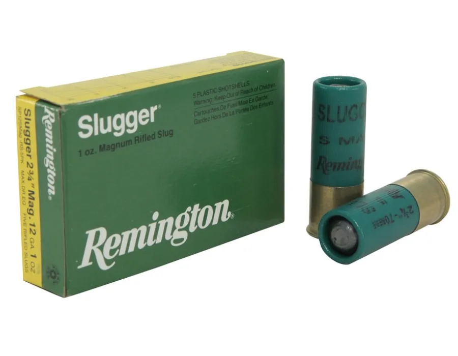 Cartucho bala Remington Slugger