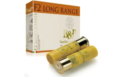 Cartuchos de caza B&P F2 Long Range - Calibre 20 - 28 gr -10 Unidades Cartuchos de caza B&P F2 Long Range - Calibre 20 - 28 gr -10 Unidades