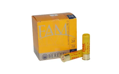 Cartuchos de caza Beretta Fam PL2 - Calibre 20 - 28 gr Cartuchos de caza Beretta Fam PL2 - Calibre 20 - 28 gr