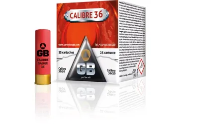 Cartuchos de caza GB calibre 36 - 410/65 Cartuchos de caza GB calibre 36 - 410/65