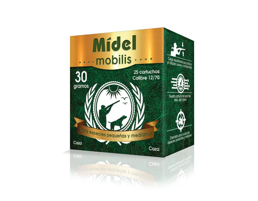 Cartuchos de caza Mídel Mobilis - Calibre 12 - 30 gr 