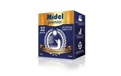 Cartuchos de caza Mídel Premior - Calibre 12 - 32 gr Cartuchos de caza Mídel Premior - Calibre 12 - 32 gr