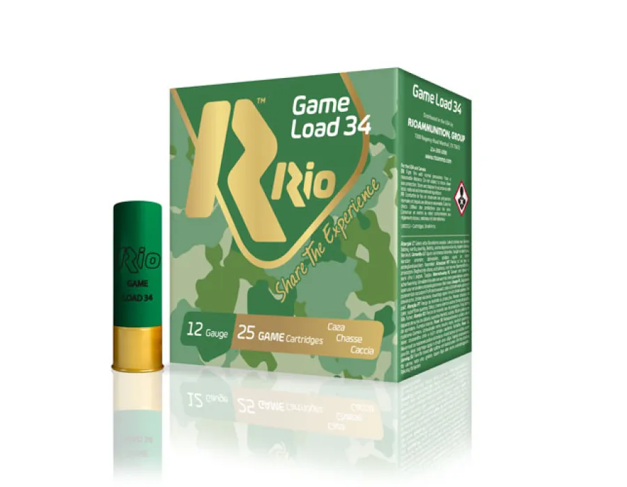 Cartuchos de caza Rio 50 UEE Extra Game - Calibre 12 - 34 gr