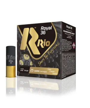 Cartuchos de caza Rio Royal UEE - Calibre 12 - 36 gr Cartuchos de caza Rio Royal UEE - Calibre 12 - 36 gr