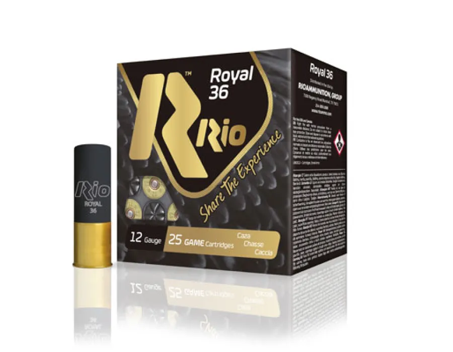 Cartuchos de caza Rio Royal UEE - Calibre 12 - 36 gr