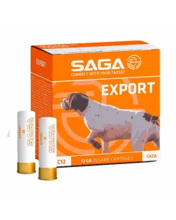 Cartuchos de caza Saga Export Calibre 12 - 32 gr