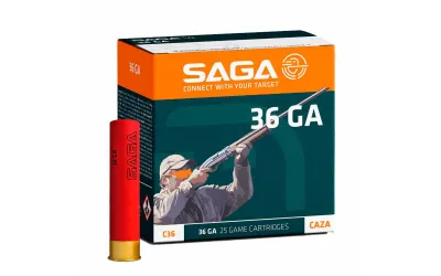 Cartuchos de caza Saga - Calibre 36 - 11 gr Cartuchos de caza Saga - Calibre 36 - 11 gr