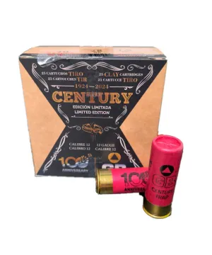 Cartuchos de tiro GB Century - 100 aniversario - calibre 12 - 28 gramos