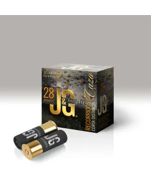 Cartuchos de tiro JG Recorridos de caza - 28 gramos - corta distancia