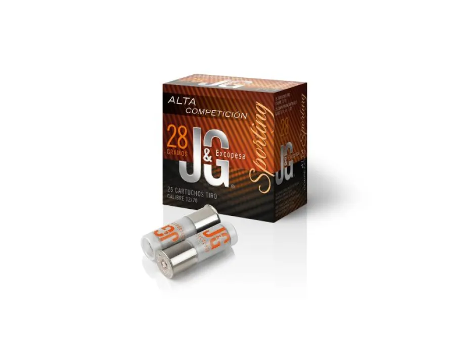 Cartuchos de tiro JG T4 Alta Competición Sporting- 28 gramos