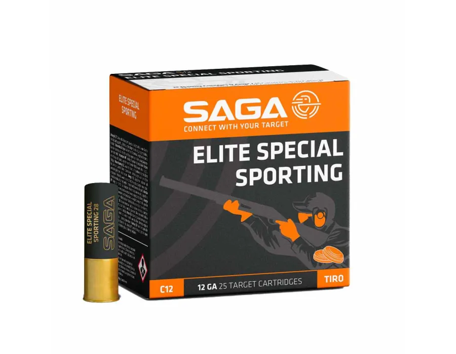 Cartuchos de tiro Saga Elite Especial Sporting - 28 gramos 