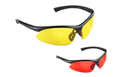 Gafas de tiro allen (set 2 lentes)