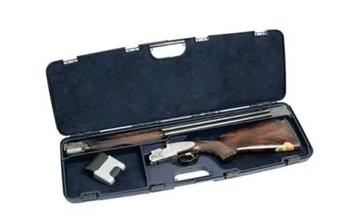 Maletín en p.p. para escopeta superpuesta o paralela Maletín en p.p. para escopeta superpuesta o paralela