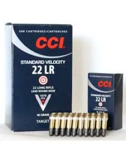 Balas calibre 22 lr CCI modelo standar velocity