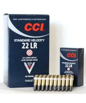 Balas calibre 22 lr CCI modelo standar velocity