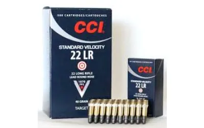 Balas calibre 22 lr CCI modelo standar velocity Balas calibre 22 lr CCI modelo standar velocity