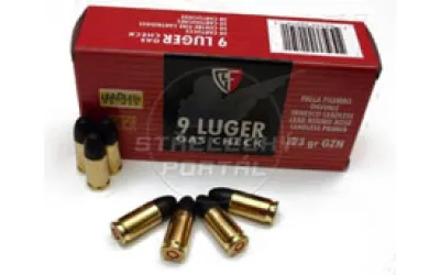 Balas fiocchi 9mm parabellum punta de plomo grafitado