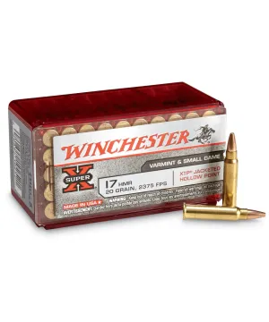 Balas Winchester Super X - 17 HMR - 20 grs