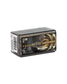 Balas Federal Hornady V-Max - 17 HMR - 17 grs - Punta Plástico