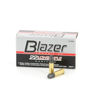 Balas calibre 22 lr CCI modelo Blazer alta velocidad