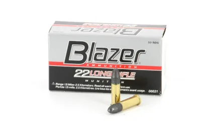 Balas calibre 22 lr CCI modelo Blazer alta velocidad