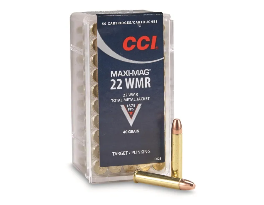 Balas calibre 22 lr CCI modelo Maxi magnum