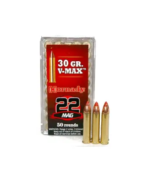 Balas Hornady - 22 magnum - 30 grs - V-Max Balas Hornady - 22 magnum - 30 grs - V-Max